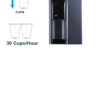 b2 hot and cold table top water cooler