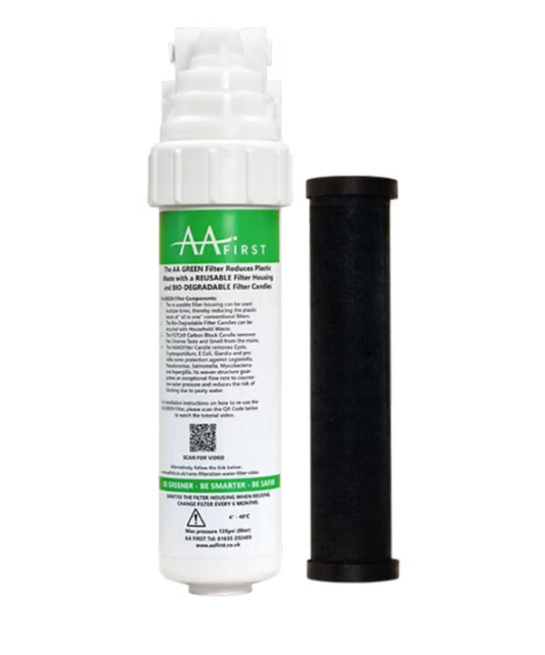 AA FIRST Filter housing & Carbon Candle