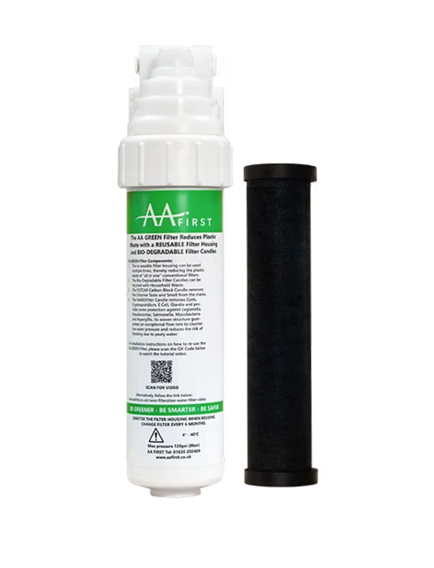 AA FIRST Filter housing & Carbon Candle