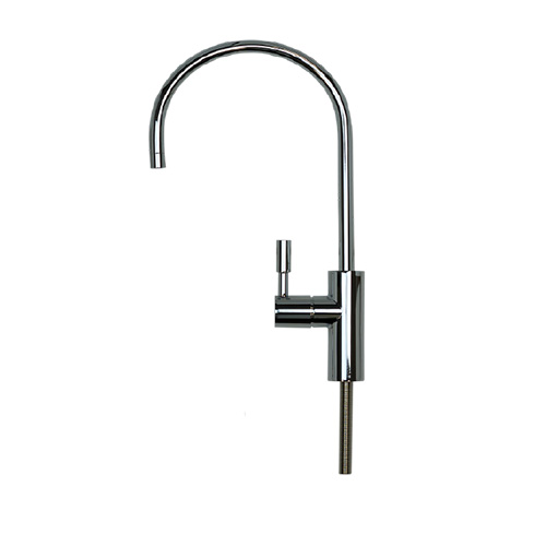 A Swan Neck tap for the UC800M undersink chiller on white background