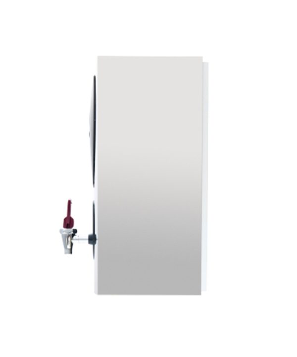 Side view of a WMSP15 Sureflow Plus Wall Mounted 15ltr Water Boiler