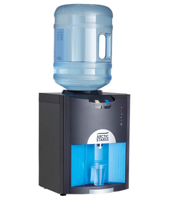 bottled arctic star 55 cold and ambient table top water cooler
