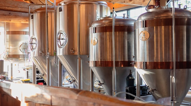 A brewery located in Blandford Forum Dorset