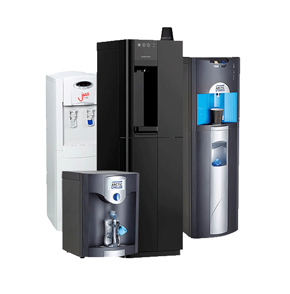 four Mains Fed Water Coolers