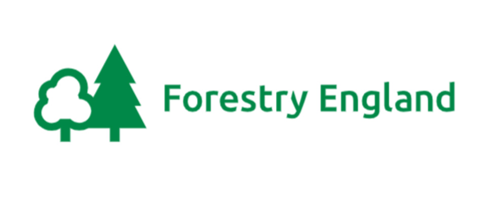 Forestry England logo on white background