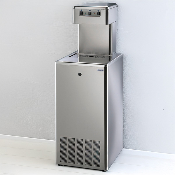 Niagara 120l cold and ambient water fountain in corridor