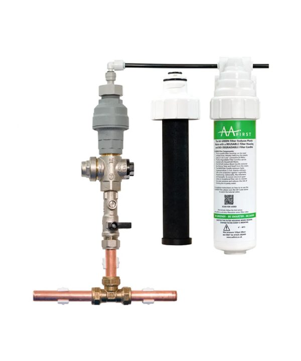 Installation Rail for Soft Water area with a Carbon Filter