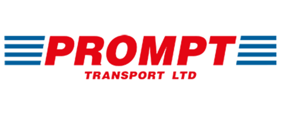 Prompt Transport Ltd logo on white background