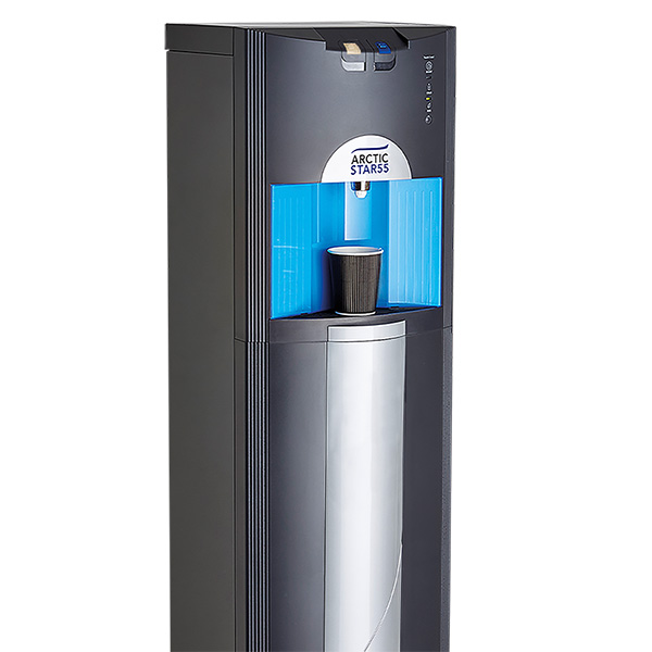 Arctic Star 55 cold and ambient floor standing water cooler on white background
